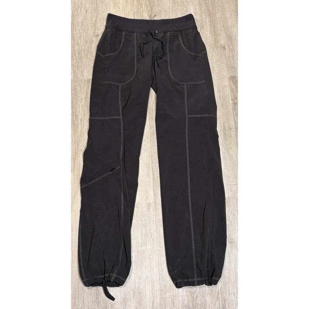 Athleta City Jogger Pant Womens Sz 0 Black‎ Pull On Pockets Active Casual 100304